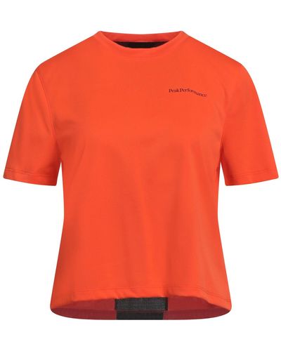Peak Performance T-shirt - Orange