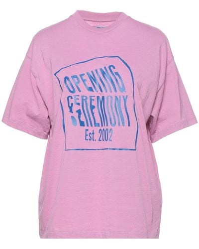 Opening Ceremony T-shirts - Pink