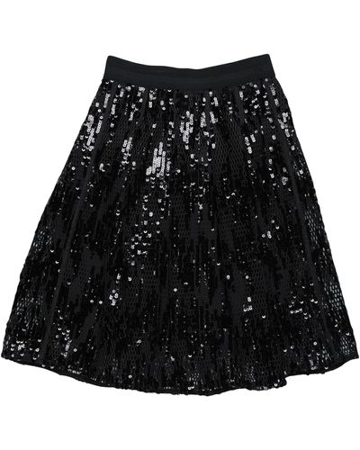 High Midi Skirt - Black