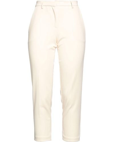 ..,merci Cropped Trousers - White