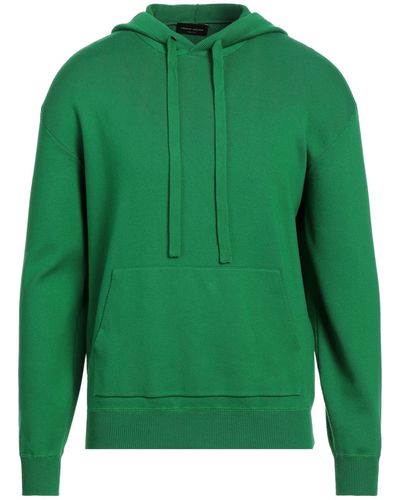 Roberto Collina Sweater Cotton, Nylon, Elastane - Green