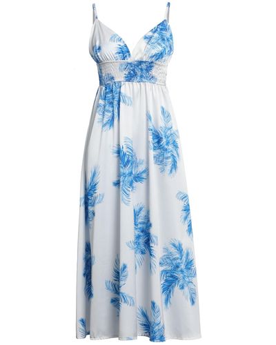 Berna Midi Dress - Blue