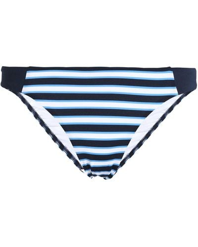 Jets by Jessika Allen Bikini Bottoms & Swim Briefs - Blue