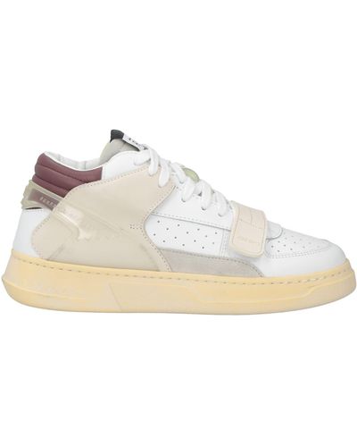 RUN OF Sneakers Leather - White