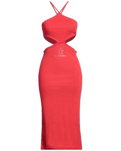 Mangano Midi Dress - Red