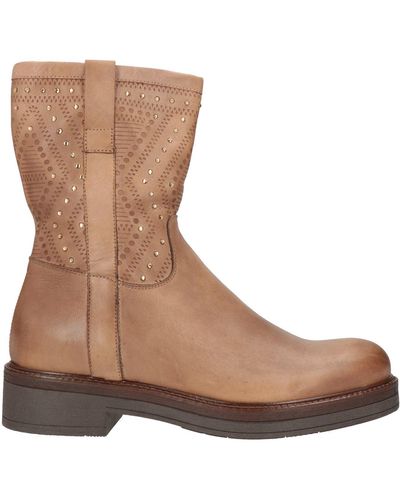 CafeNoir Ankle Boots - Brown
