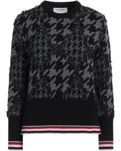 Thom Browne Jumper Wool, Cotton - Black