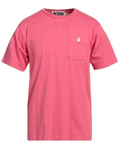A Bathing Ape T-shirt - Pink