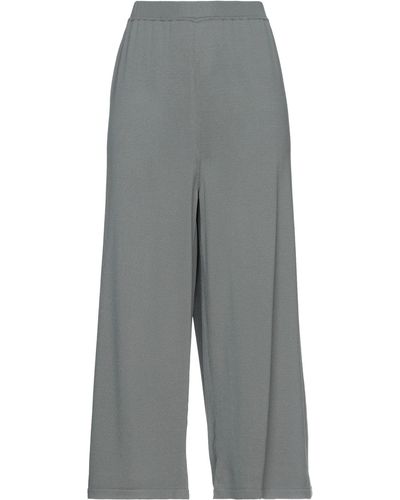 Crea Concept Cropped Trousers - Grey