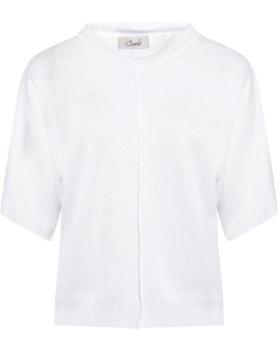 CROCHÈ Sweater - White