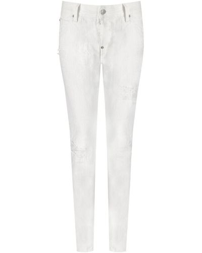 DSquared² Pantalon en jean - Blanc