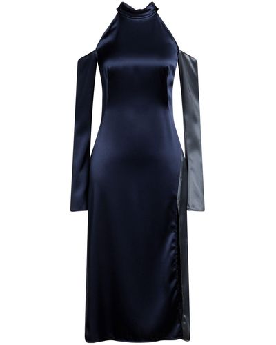 Ssheena Midi Dress - Blue
