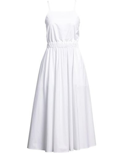 Department 5 Vestido midi - Blanco