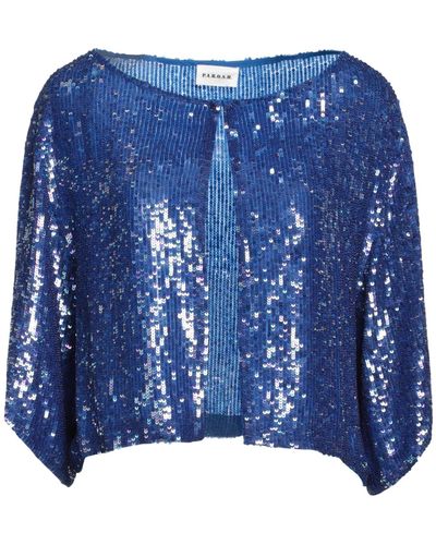 P.A.R.O.S.H. Strickjacke - Blau