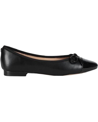 Steve Madden Ellison 001 Bow-embellished Leather Court Shoes - Black