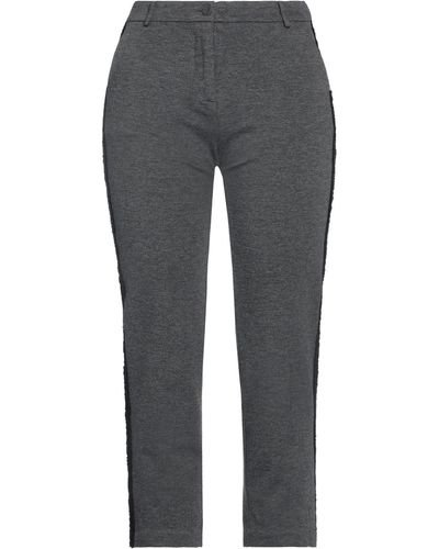 Suoli Cropped Trousers - Grey