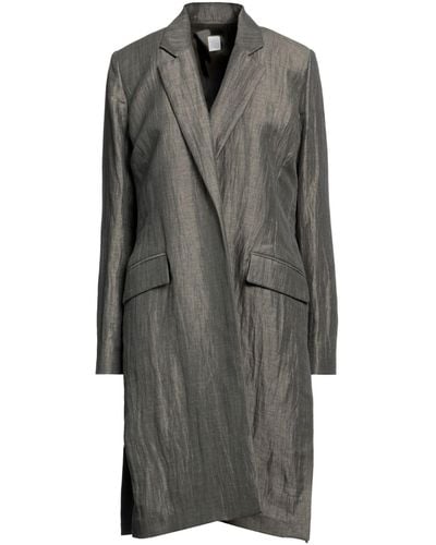 Eleventy Overcoat & Trench Coat - Grey