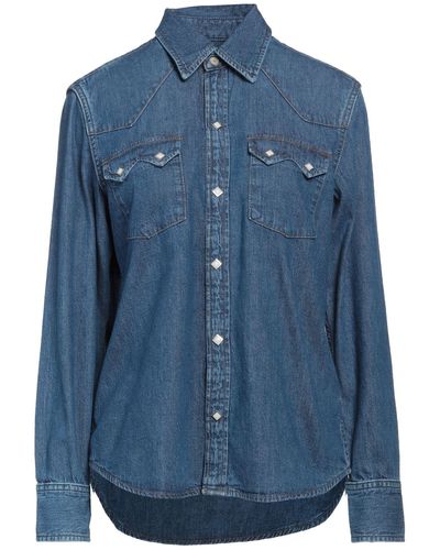 RE/DONE Camicia Jeans - Blu