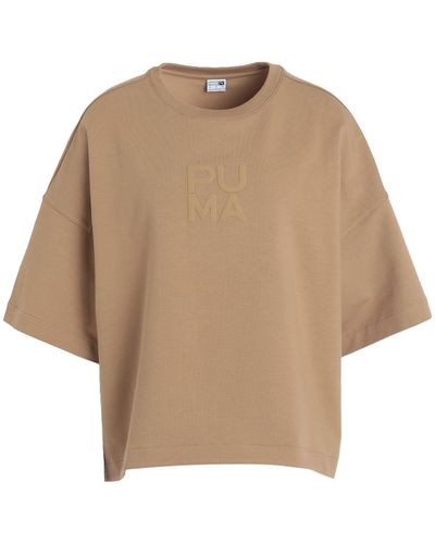 PUMA T-shirt - Natural