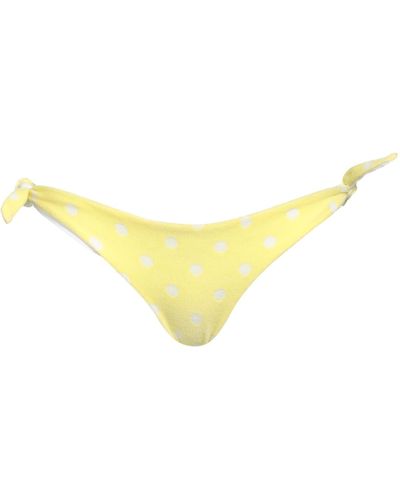 Beach Bunny Bas de bikini et slip de bain - Jaune