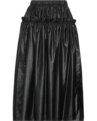 Sara Lanzi Midi Skirt - Black