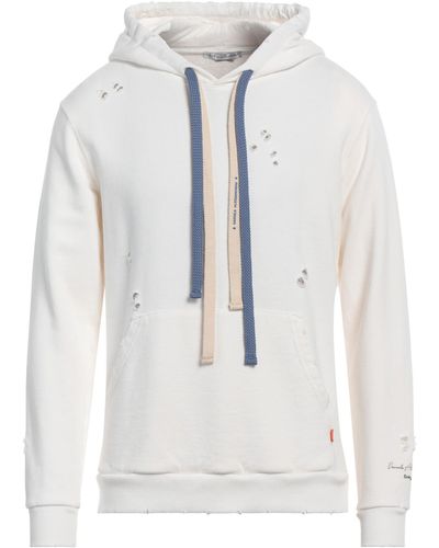 Grey Daniele Alessandrini Sweatshirt - White