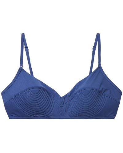 Zimmermann Top Bikini - Blu