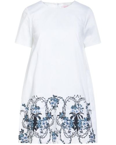 Blugirl Blumarine Mini-Kleid - Weiß