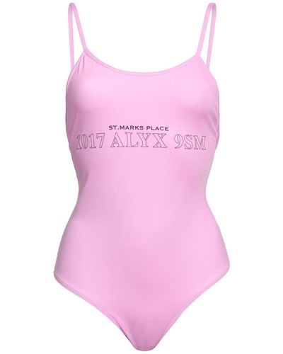 1017 ALYX 9SM One-piece Swimsuit - Pink