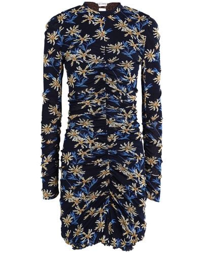 Diane von Furstenberg Mini Dress - Blue