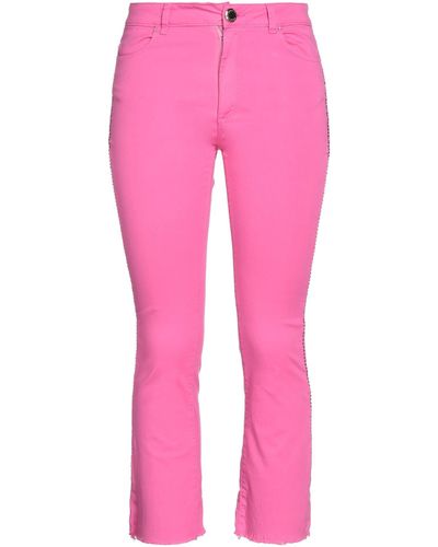 Ean 13 Love Cropped Pants - Pink
