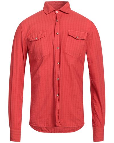 Original Vintage Style Hemd - Rot