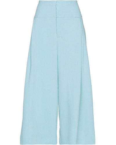 Roland Mouret Cropped Trousers - Blue