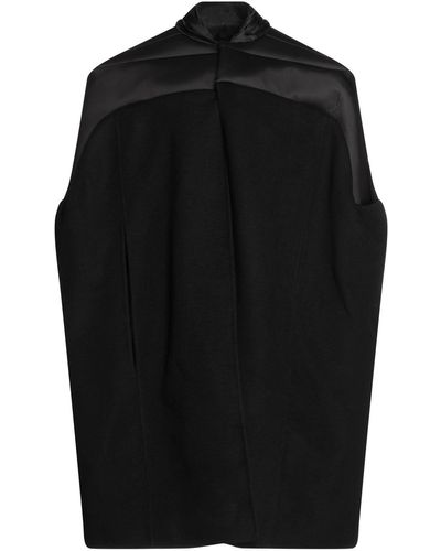 Rick Owens Capes & Ponchos - Black