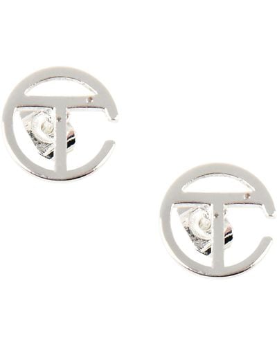 Telfar Earrings - Metallic