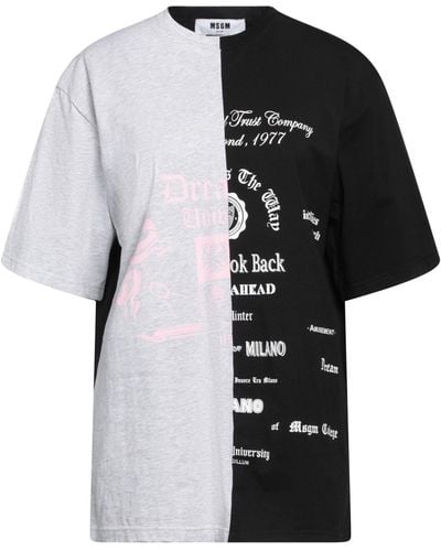 MSGM T-Shirt Cotton - Black
