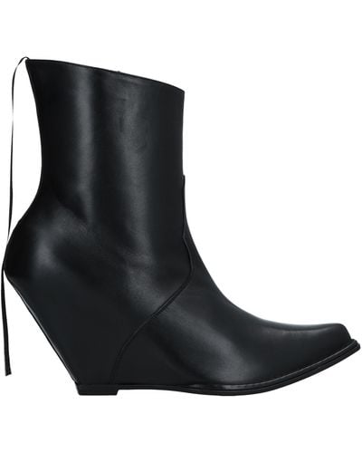 Unravel Project Ankle Boots - Black