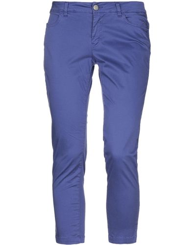 La Martina Cropped Pants - Blue