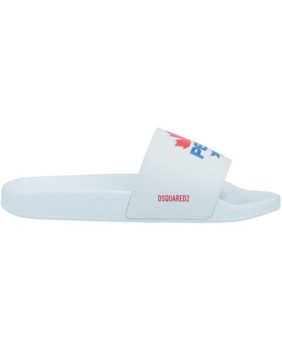 DSquared² Sandali slides Pepsi - Bianco