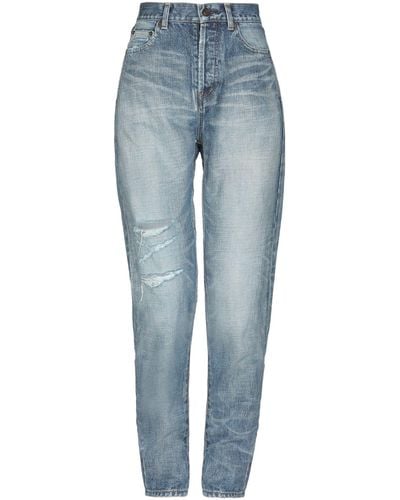 Saint Laurent Pantaloni Jeans - Blu