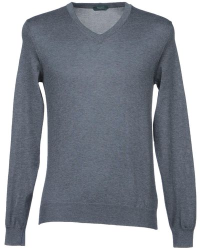 Zanone Sweater - Gray