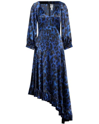 Huishan Zhang Midi Dress - Blue