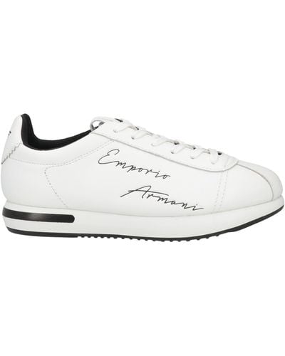 Emporio Armani Sneakers - Blanc