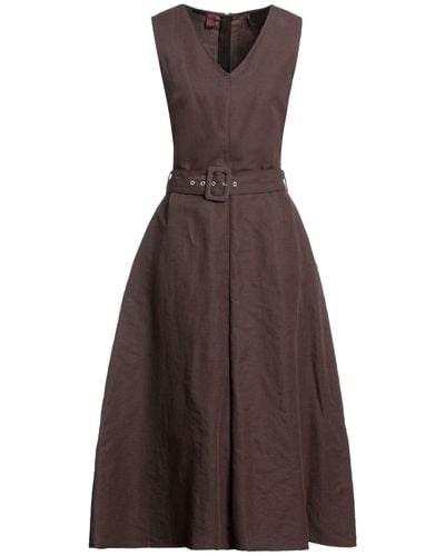Stefanel Long Dress - Brown