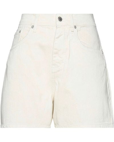 Bolongaro Trevor Denim Shorts Cotton - White