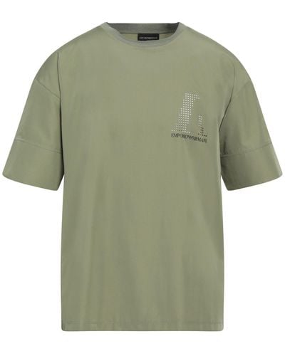 Emporio Armani T-shirts - Grün