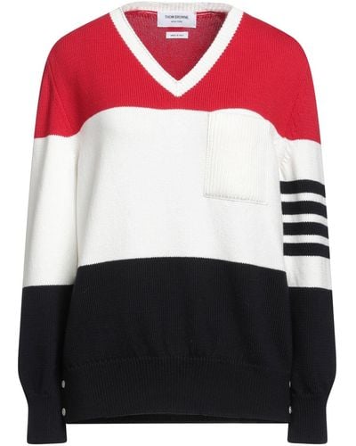 Thom Browne Pullover - Rouge