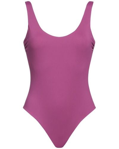 Fisico One-piece Swimsuit - Purple