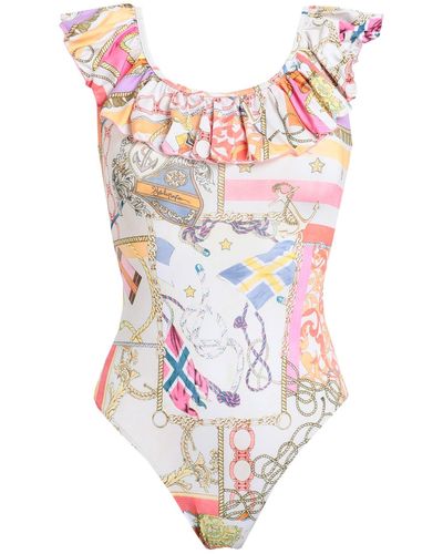 Shirtaporter One-piece Swimsuit - White