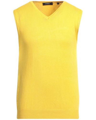 Alpha Studio Jumper - Yellow